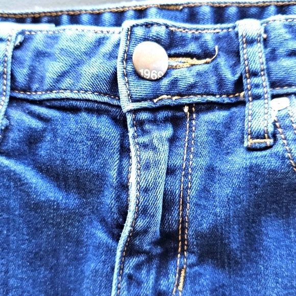 GAP 1969 Always Skinny 28 Long  Dark Blue  Low Rise  Denim - Picture 5 of 9